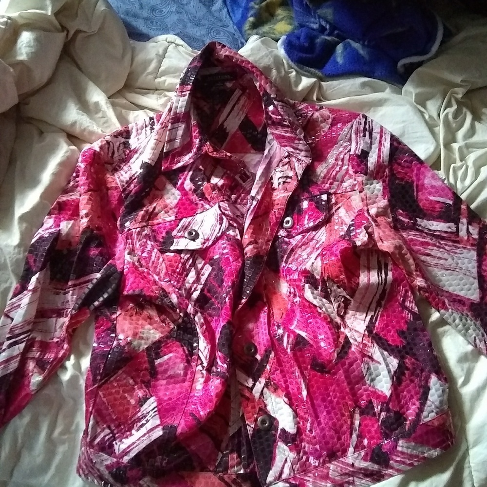 Colorful notations jacket